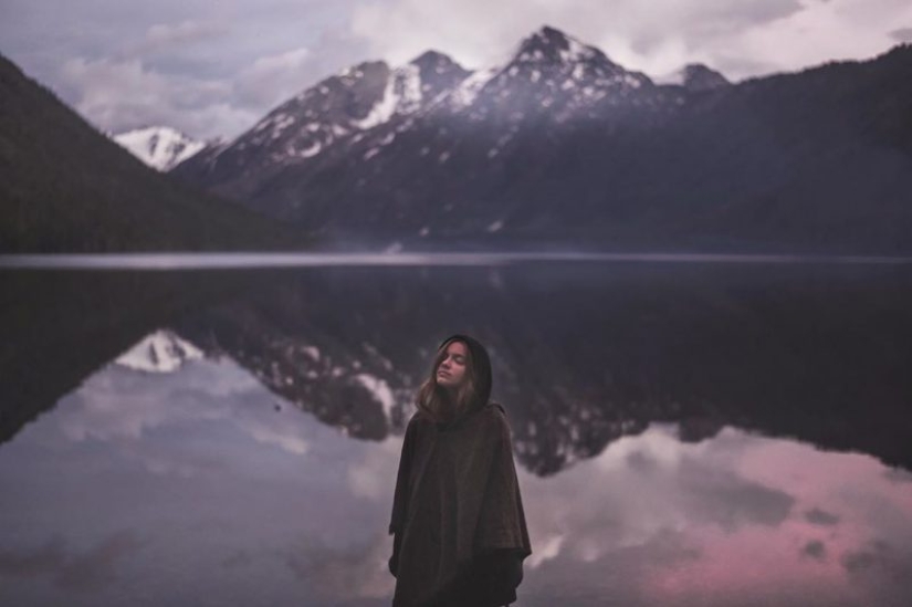 A schoolgirl from Russia has been hitchhiking since she was 14 and has already visited more than 20 countries