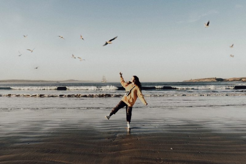 A schoolgirl from Russia has been hitchhiking since she was 14 and has already visited more than 20 countries