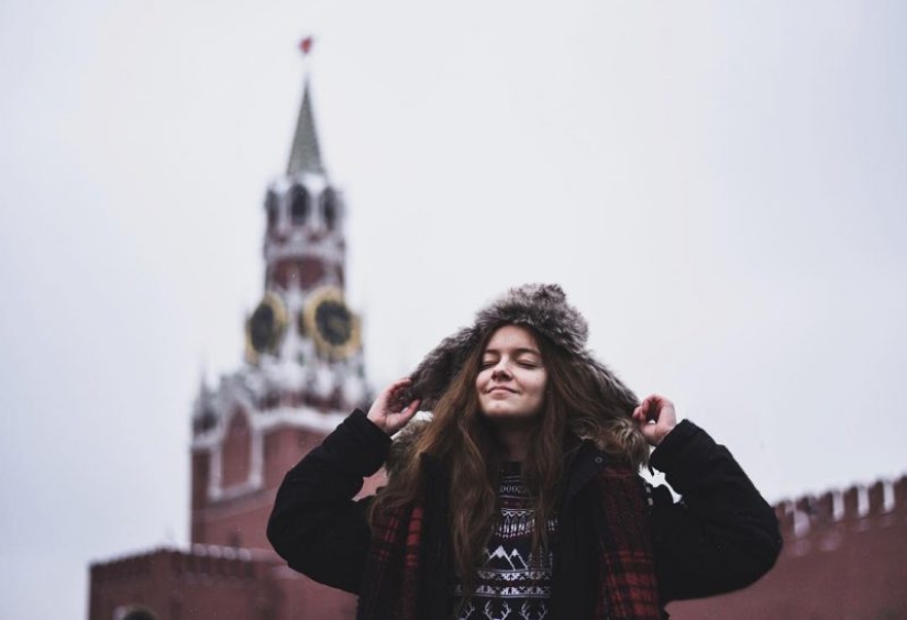 A schoolgirl from Russia has been hitchhiking since she was 14 and has already visited more than 20 countries