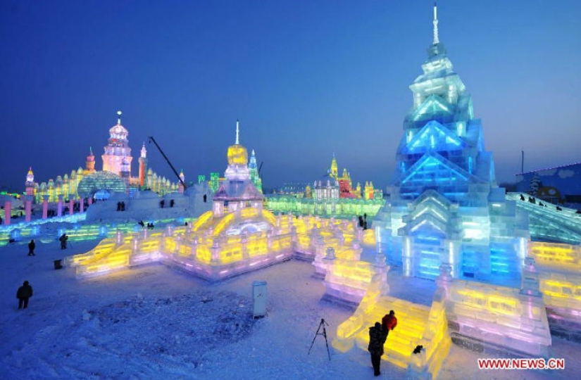 A Song of Ice and Snow: the international festival of ice and snow sculpture takes place in China