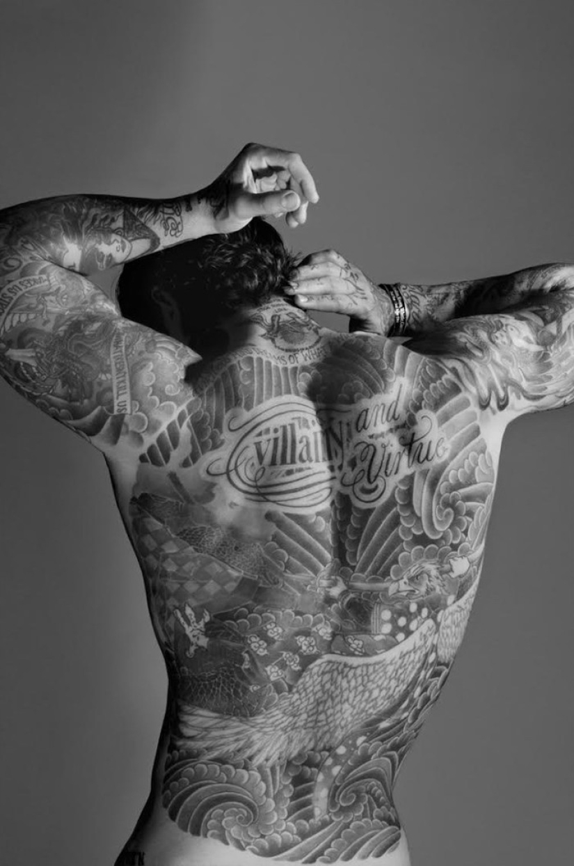 A strong man with a tattoo, a disabled man and a veteran of Afghanistan decided to become a model