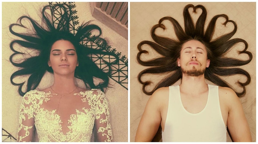 A therapist from Sydney parodies famous photos of stars for the sake of cancer patients