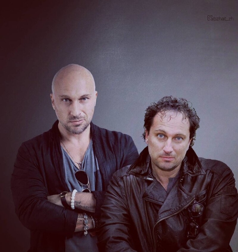 "A través del tiempo": 30 celebridades rusas posando con versiones jóvenes de sí mismas