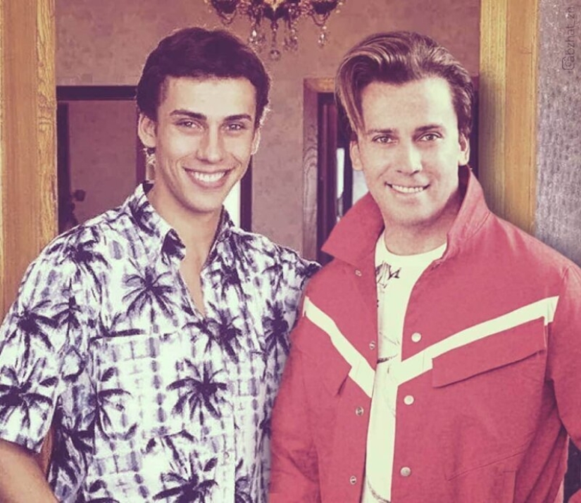 "A través del tiempo": 30 celebridades rusas posando con versiones jóvenes de sí mismas