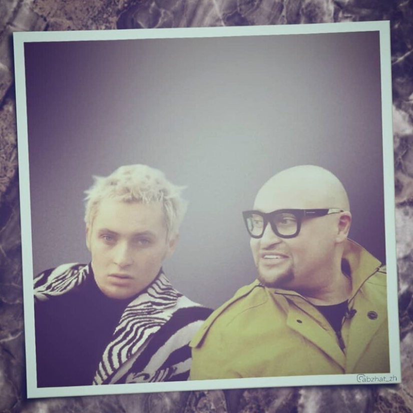 "A través del tiempo": 30 celebridades rusas posando con versiones jóvenes de sí mismas