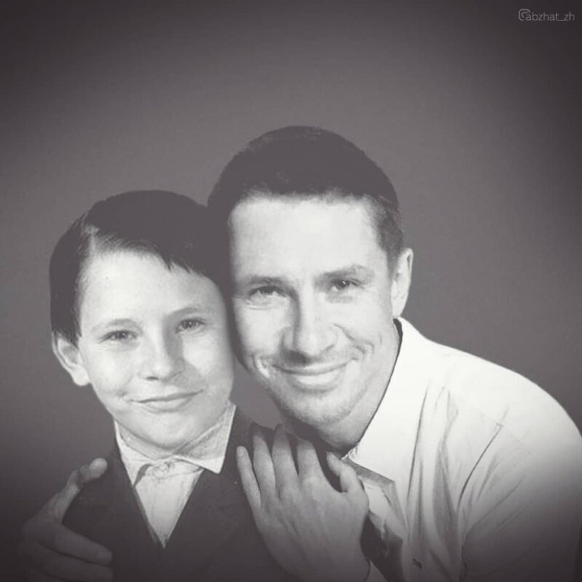 "A través del tiempo": 30 celebridades rusas posando con versiones jóvenes de sí mismas