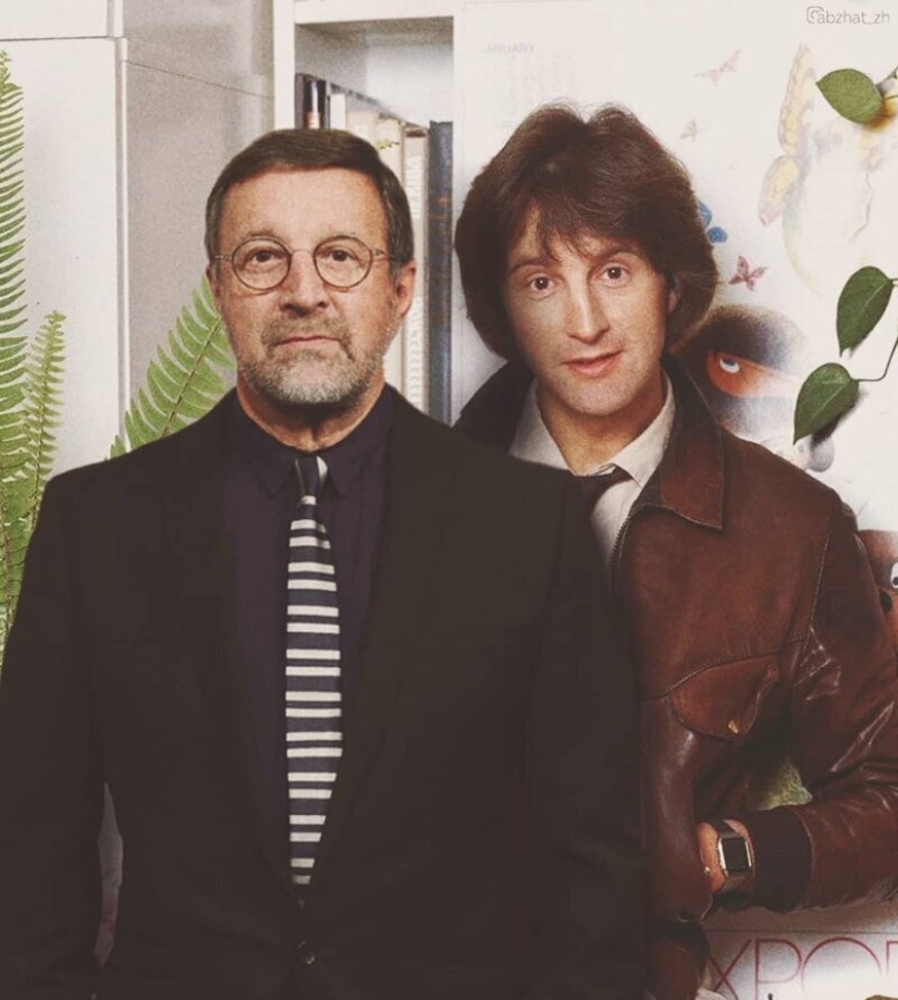 "A través del tiempo": 30 celebridades rusas posando con versiones jóvenes de sí mismas