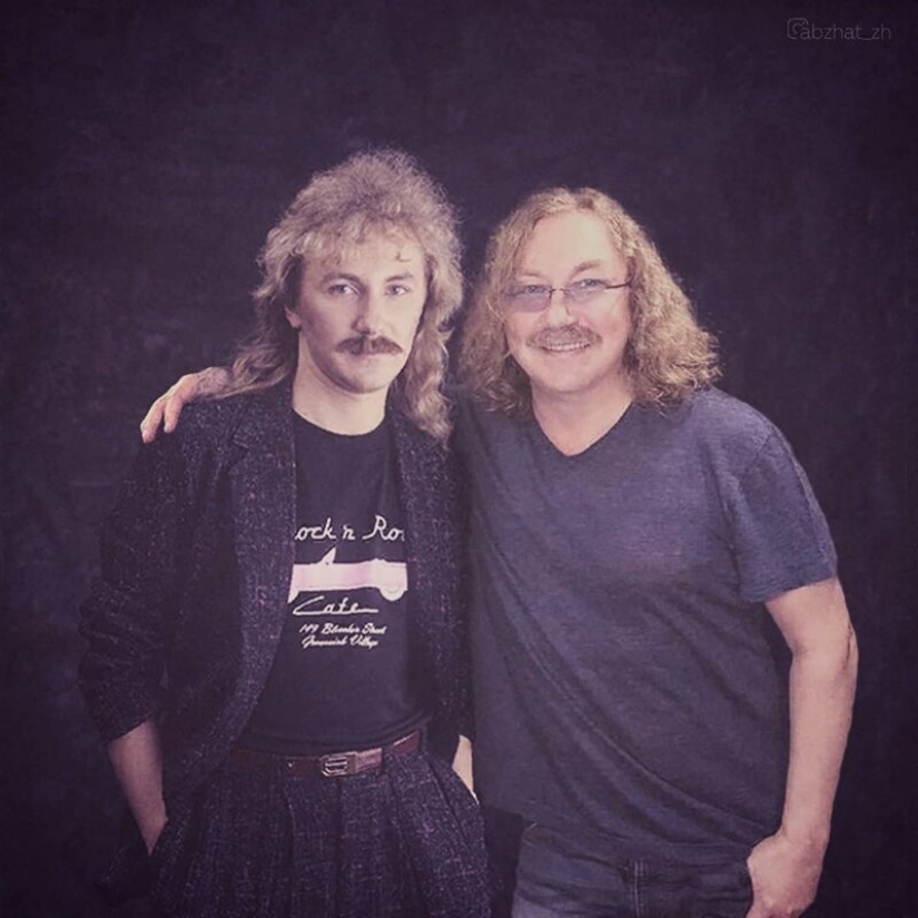 "A través del tiempo": 30 celebridades rusas posando con versiones jóvenes de sí mismas