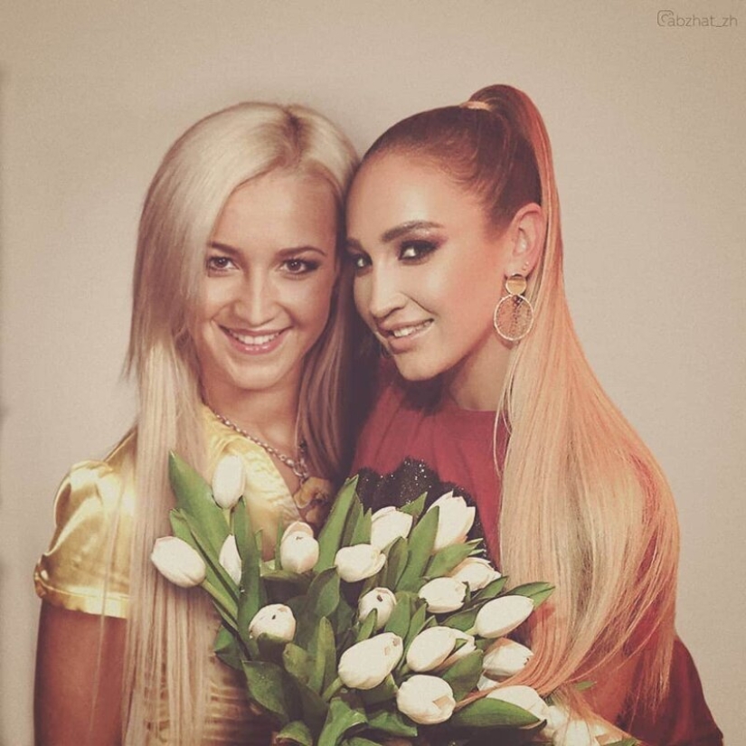 "A través del tiempo": 30 celebridades rusas posando con versiones jóvenes de sí mismas