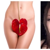 A woman who stole money for a plastic vagina was put behind bars