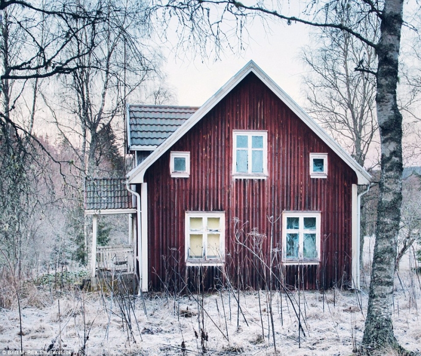 Abandoned houses of Scandinavia, complementing the beauty of northern nature