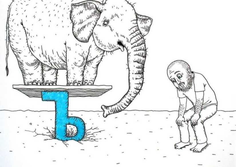 "ABC para tíos" del artista de Minsk Andrey Yaroshevich