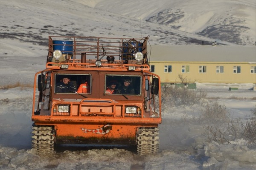 About real SUVs in the conditions of Chukotka