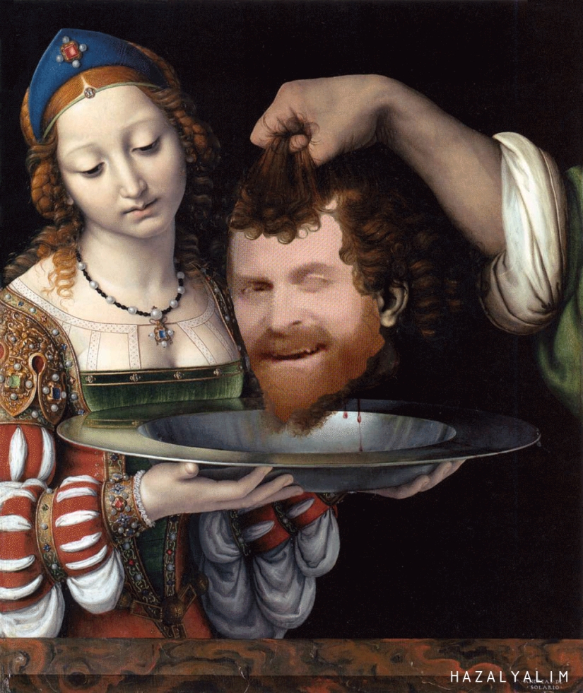 Absurdity, blasphemy and hahanki: the Turk writes gifs into classic masterpieces