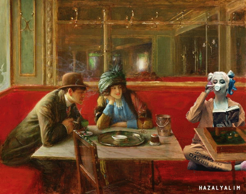 Absurdo, blasfemia y hahanki: el turco convierte los gif en obras maestras clásicas Absurdo, blasfemia y hahanki: el turco convierte los gif en obras maestras clásicas