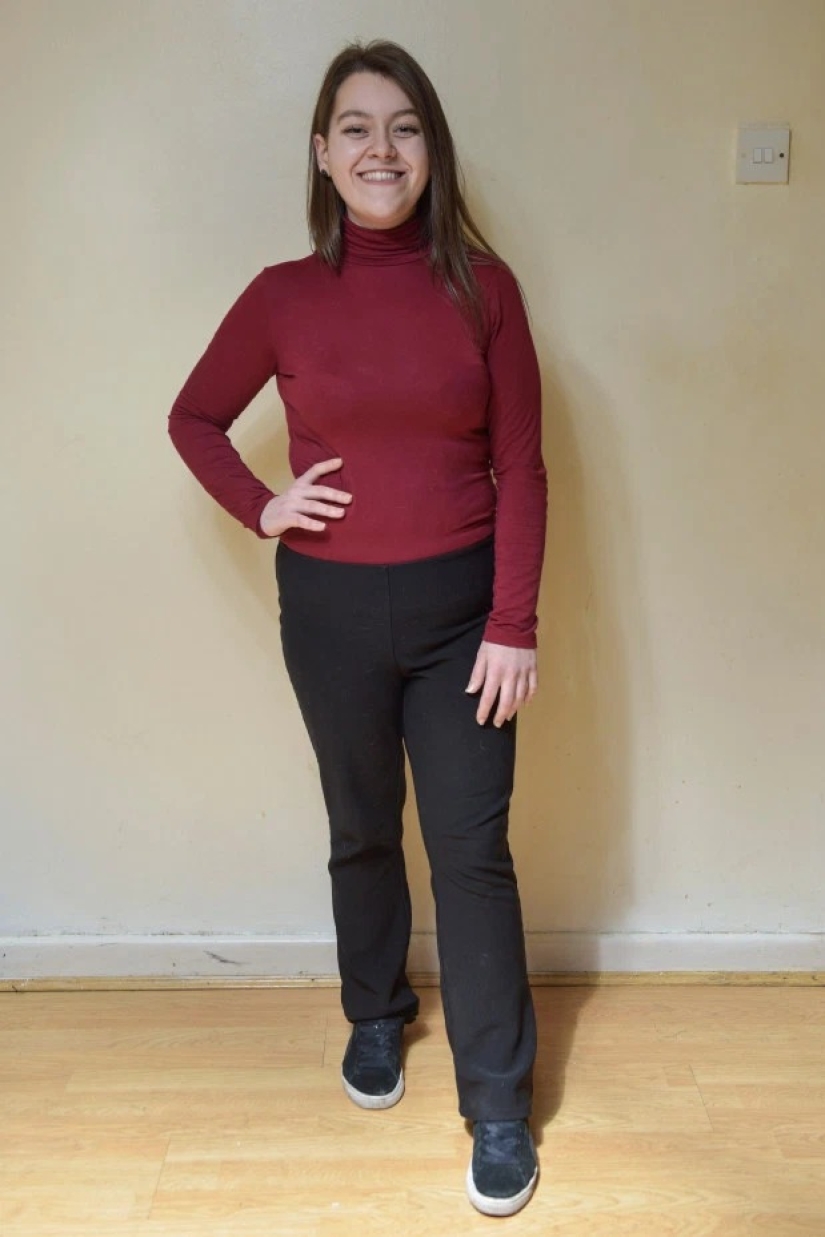 Accidental weight loss: a girl dropped 57 kg while walking a dog