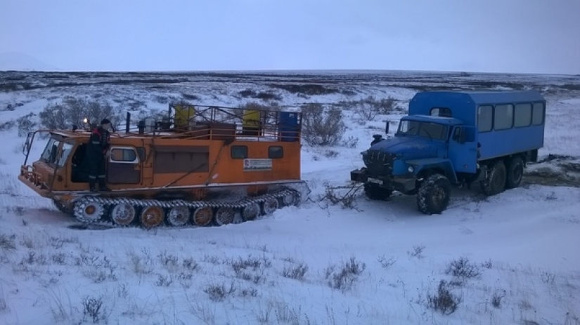 Acerca de los SUV reales en las condiciones de Chukotka
