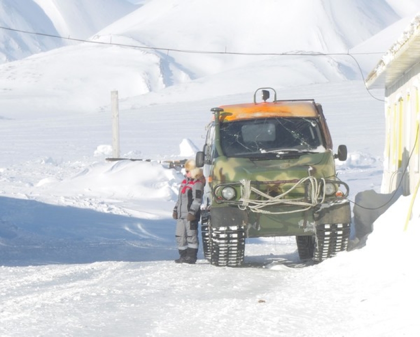 Acerca de los SUV reales en las condiciones de Chukotka