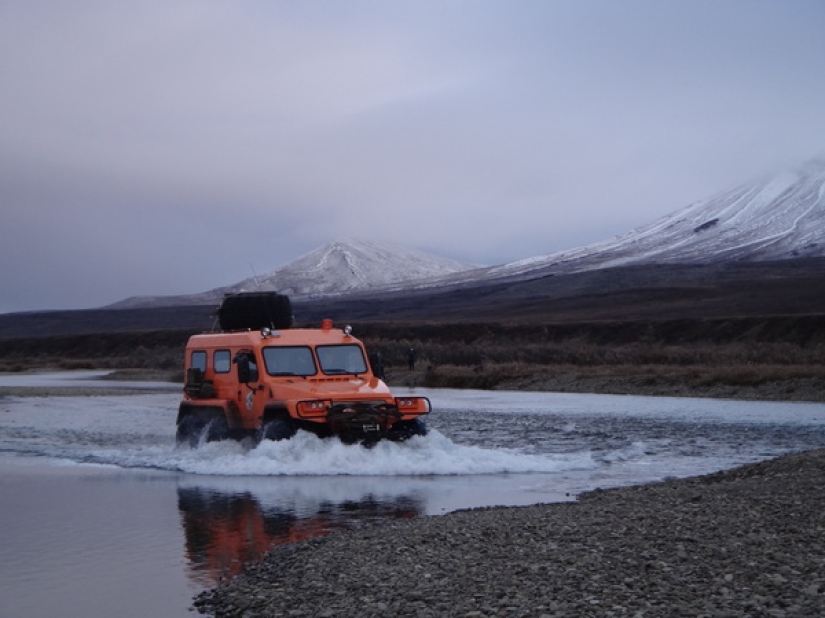 Acerca de los SUV reales en las condiciones de Chukotka