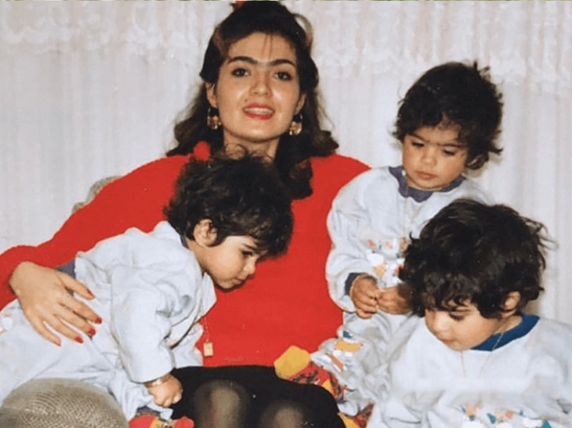 Adorable triplets from London Adorable triplets from London