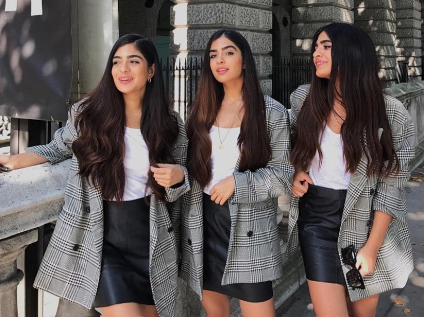 Adorable triplets from London Adorable triplets from London