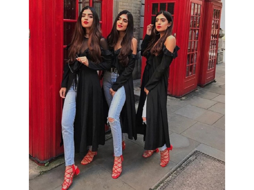 Adorable triplets from London Adorable triplets from London