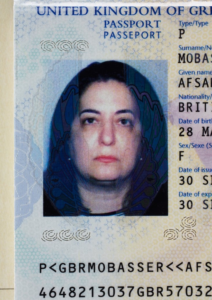 Afsaneh: A woman's life in passport photos Afsaneh: A woman's life in passport photos
