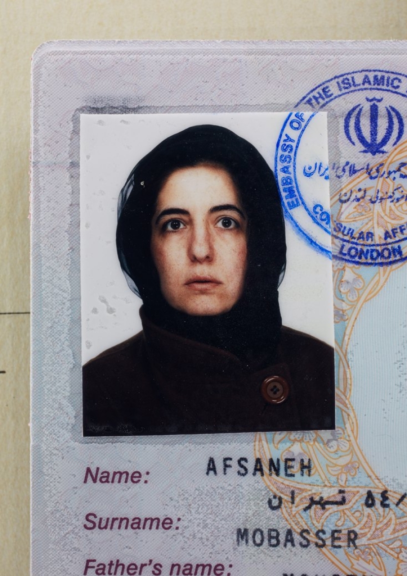 Afsaneh: A woman's life in passport photos Afsaneh: A woman's life in passport photos
