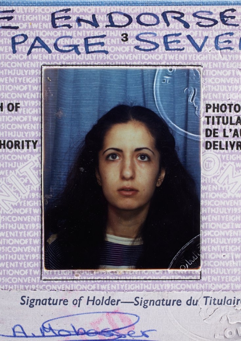 Afsaneh: A woman's life in passport photos Afsaneh: A woman's life in passport photos