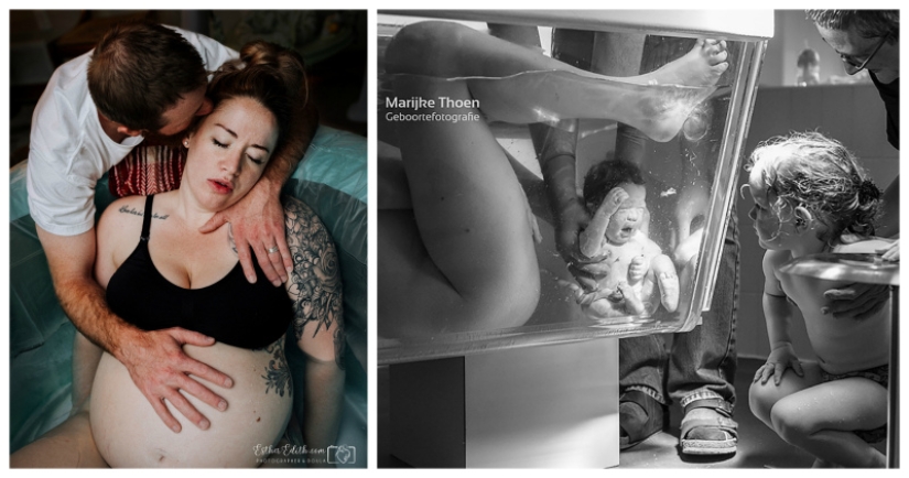 Agony and ecstasy: 20 stunning shots of the photo contest about the birth of a child Birth Becomes Her 2018