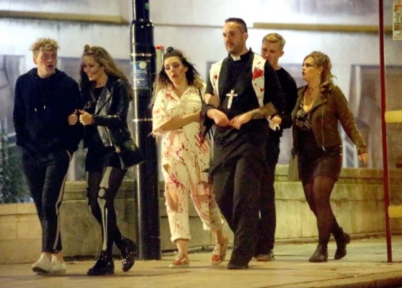 Alcohol or death: British students violently celebrated Halloween at themed parties