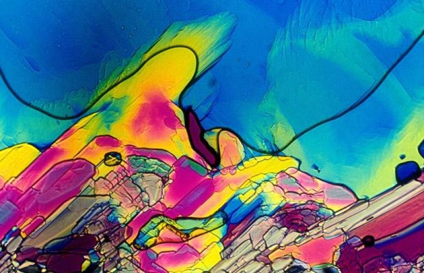 Alcohol under the microscope