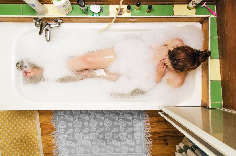 Alegrías simples de la vida desde un ángulo inusual