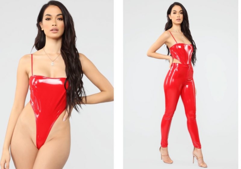 All for show: fashion brand Fashion Nova has introduced a new super-revealing swimsuit