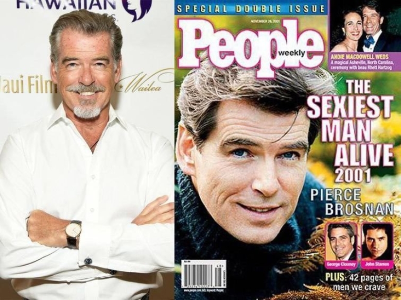 All the sexiest men in the world since 1985 according to People magazine