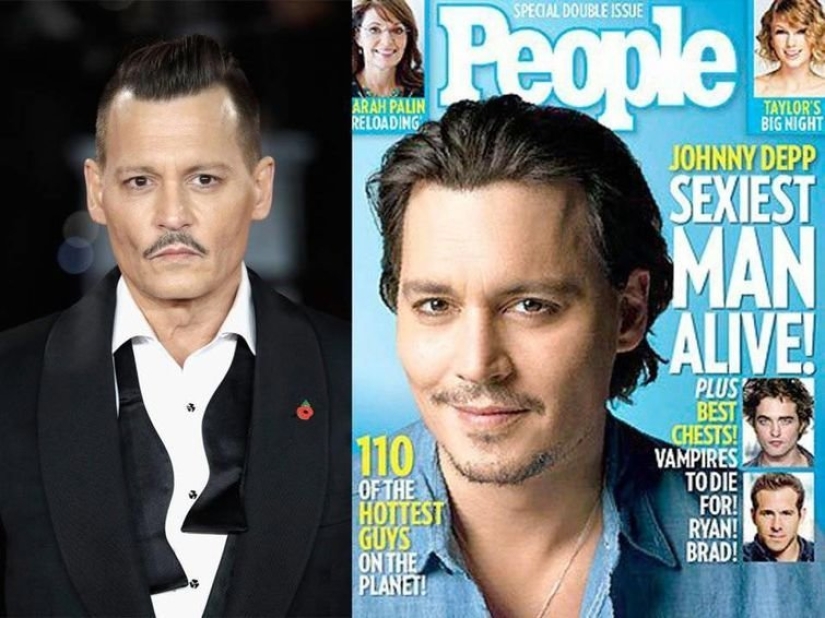 All the sexiest men in the world since 1985 according to People magazine