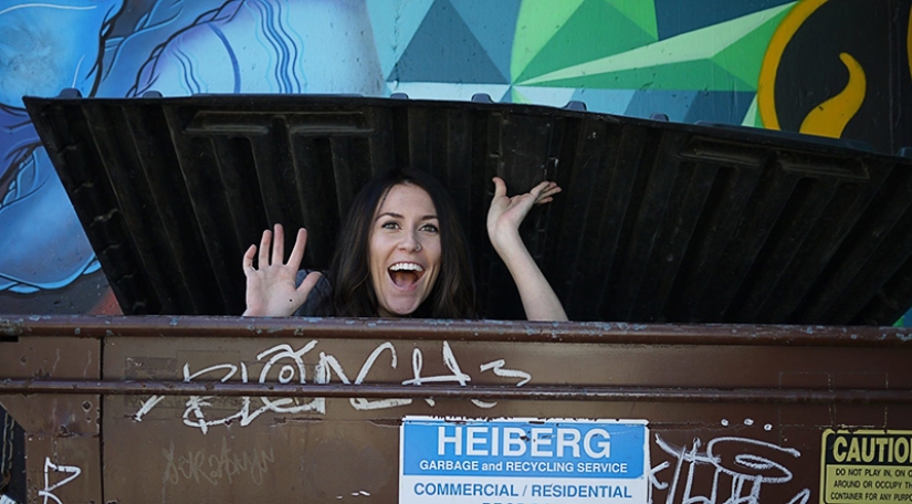 Amanda, apodada el bote de basura: ahorró mucho dinero y se fue de viaje Amanda, apodada el bote de basura: ahorró mucho dinero y se fue de viaje