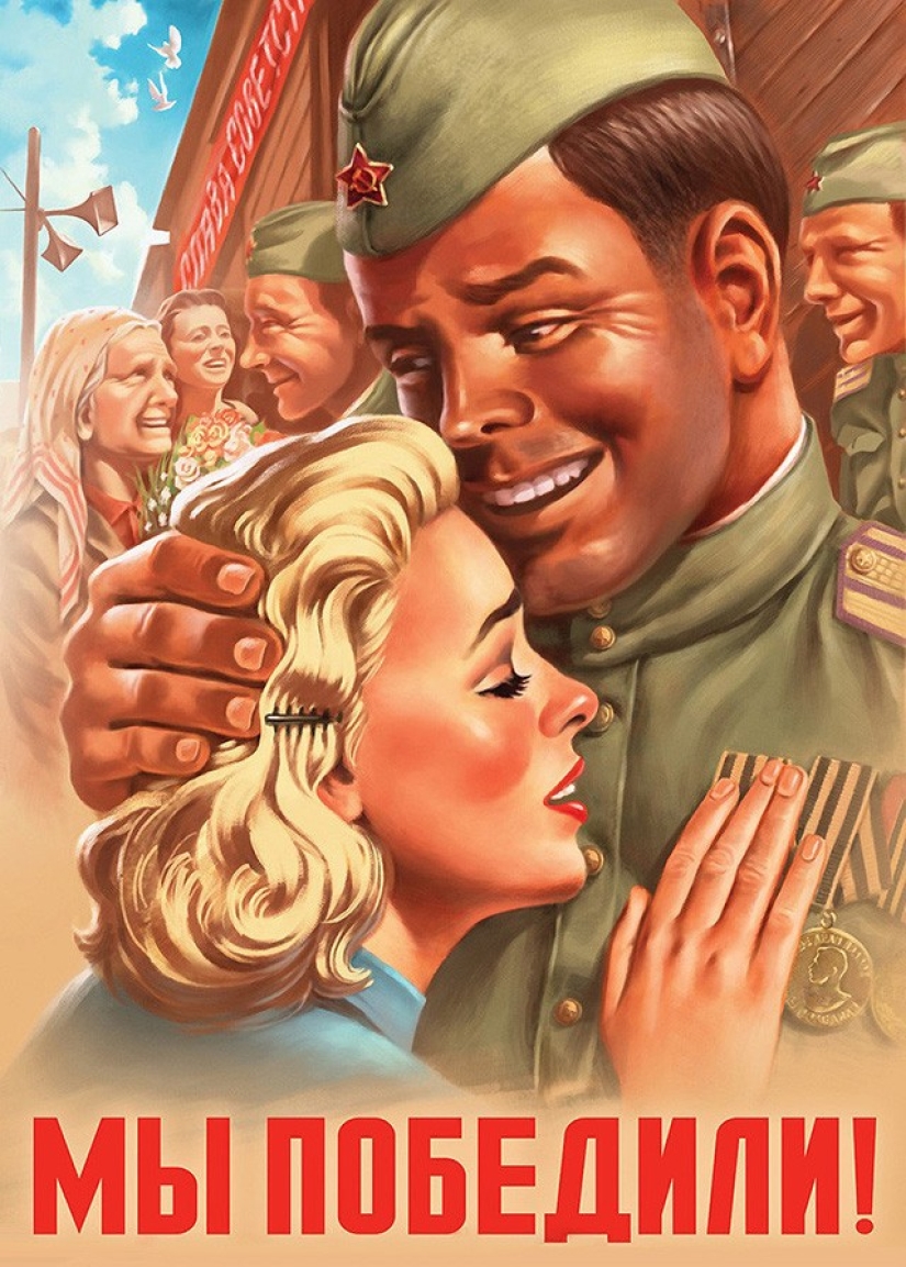 Amazing "Soviet" pin-up by Valery Barykin