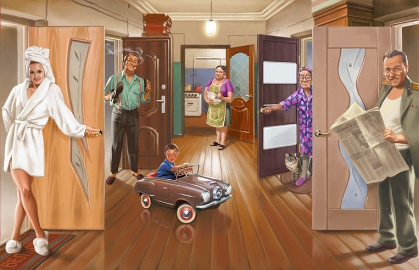 Amazing "Soviet" pin-up by Valery Barykin