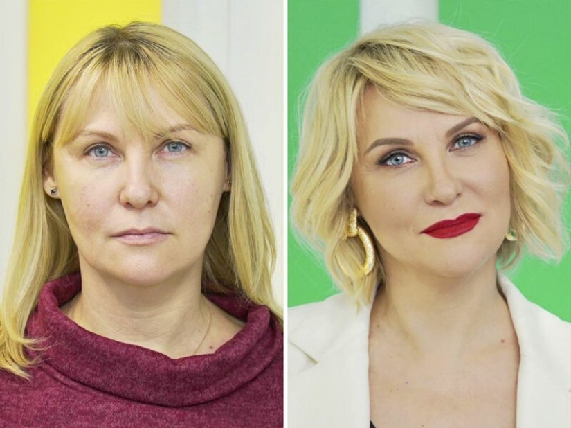 Amazing transformations of people of all formats and ages!