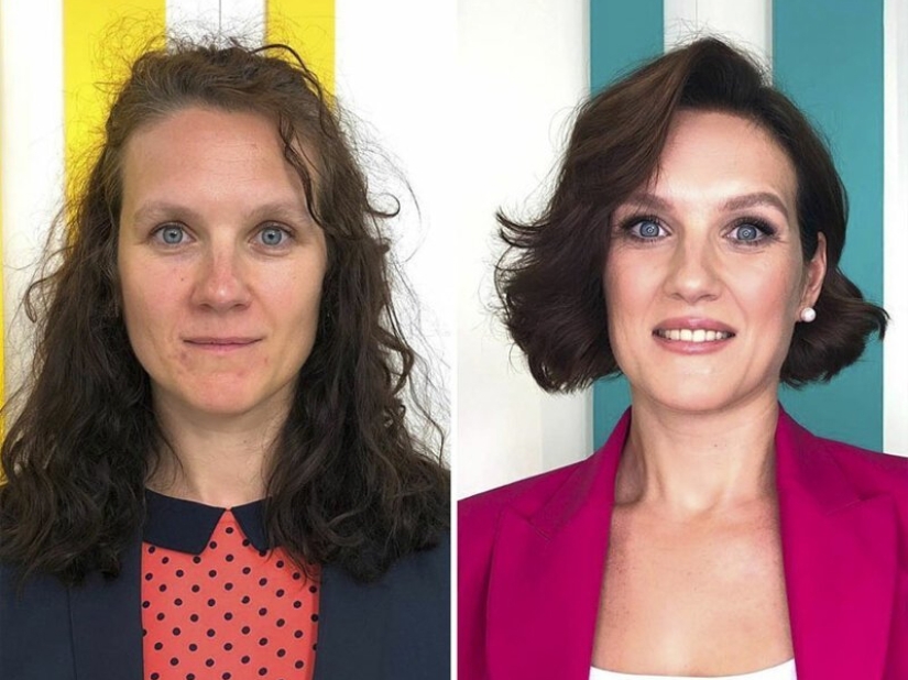 Amazing transformations of people of all formats and ages!