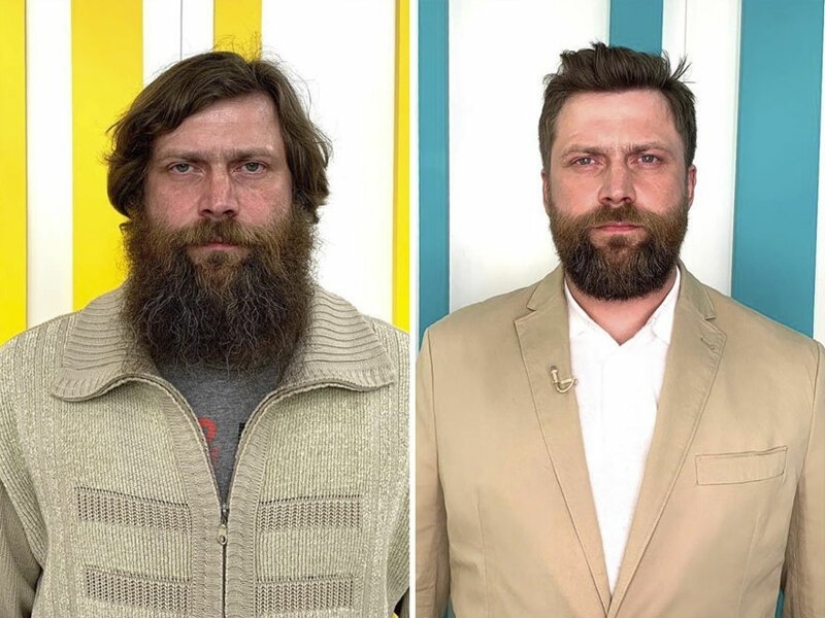 Amazing transformations of people of all formats and ages!