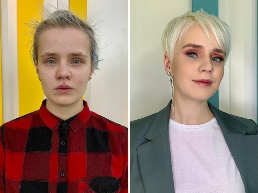 Amazing transformations of people of all formats and ages!