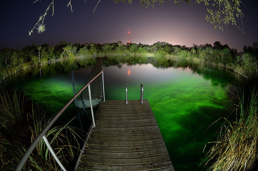 Amazing underwater caves