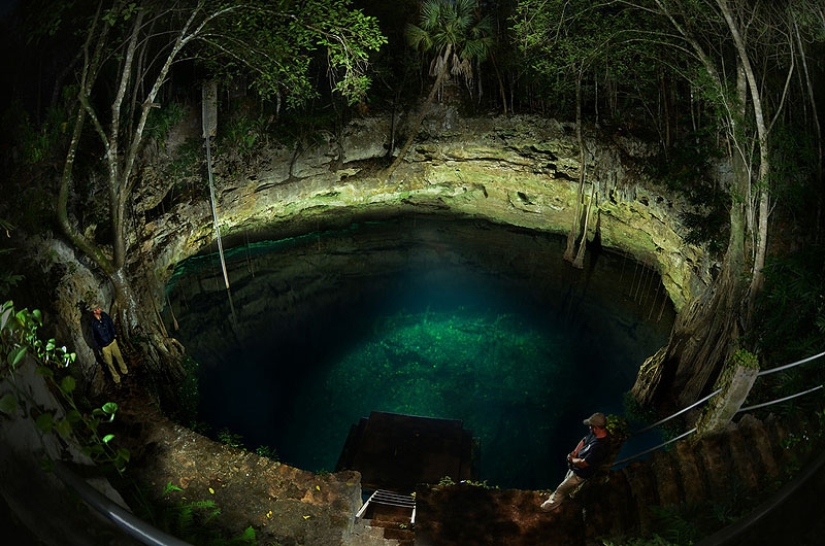 Amazing underwater caves