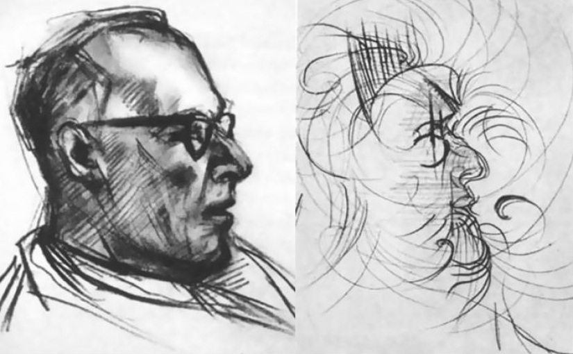 American experiment of the 50s: an artist who took LSD painted 9 portraits American experiment of the 50s: an artist who took LSD painted 9 portraits