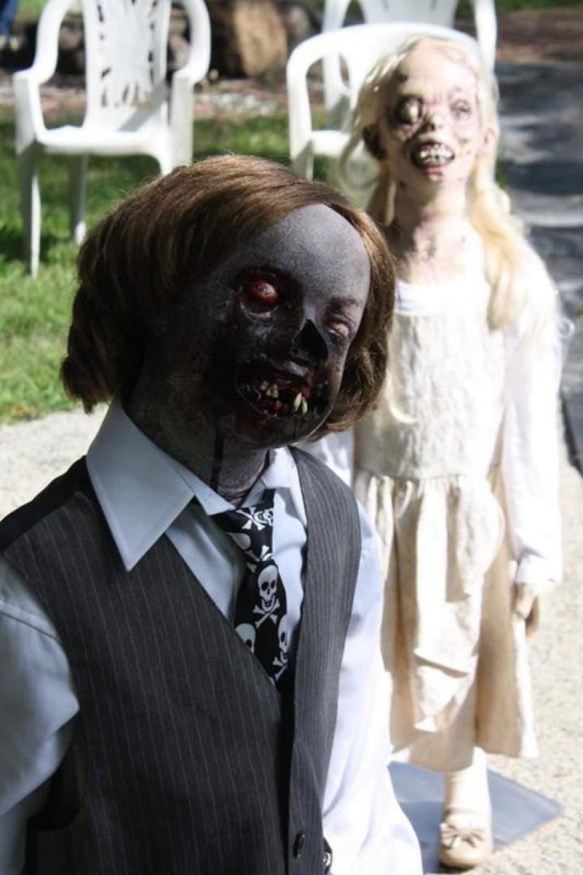 Amor a muerte: Una mujer de 21 años que se casó con un zombi se jacta de una vida familiar feliz