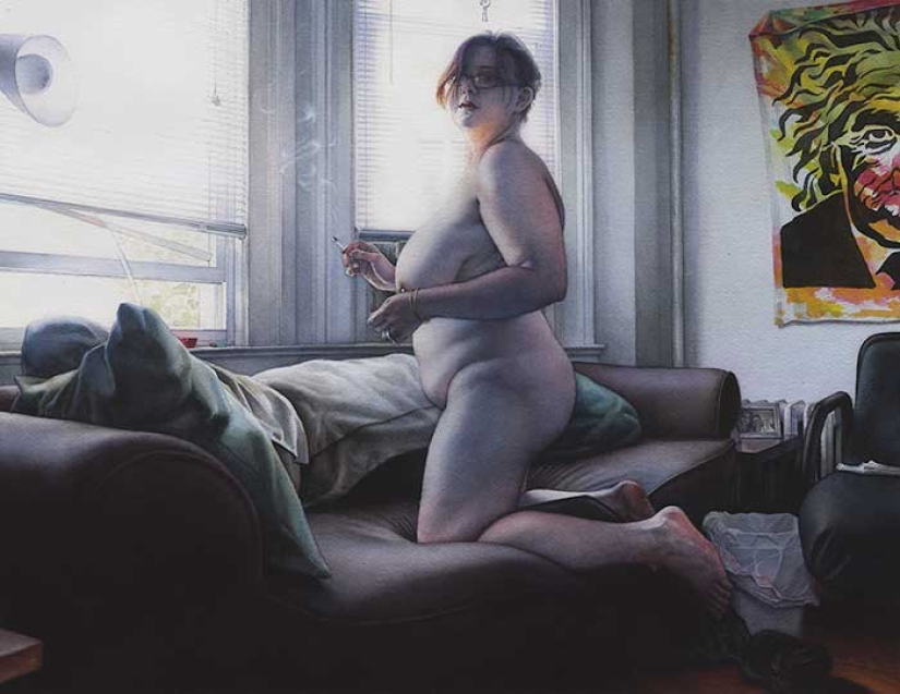 Amor sucio: artista hiperrealista explora las relaciones íntimas en el hogar