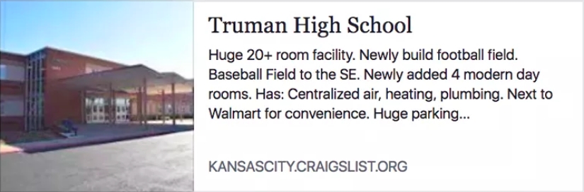 An American student put his school up for sale and paid for it with a graduation An American student put his school up for sale and paid for it with a graduation