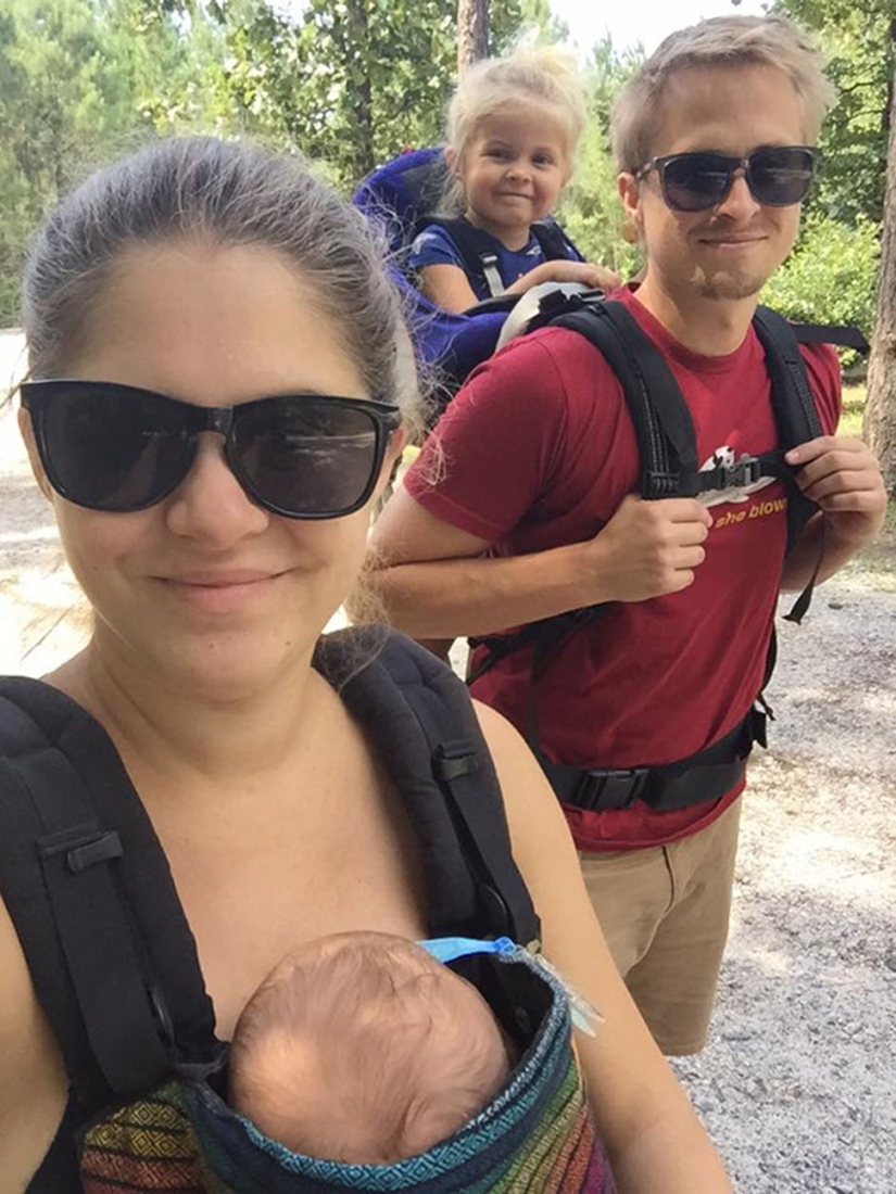 An American woman showed on Facebook what motherhood really looks like right after giving birth